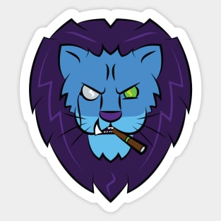 Frankfort Fat Cats Lion Head Sticker